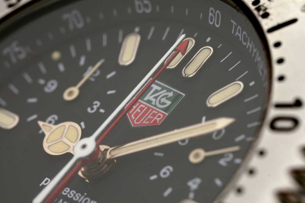 A GENTS TAG HEUER PROFESSIONAL CHRONOGRAPH BRACELET WATCH - Image 2 of 6