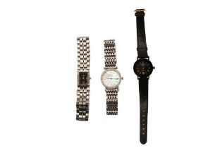 THREE LADIES WRISTWATCHES