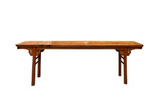 A CHINESE ELM ALTAR TABLE