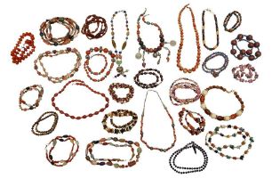 A LARGE GROUP OF COSTUME JEWELLERY