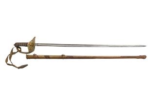 A BRITISH 1895 PATTERN INFANTRY OFFICERS LEVEE SWORD