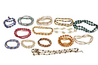 A LARGE GROUP OF COSTUME JEWELLERY