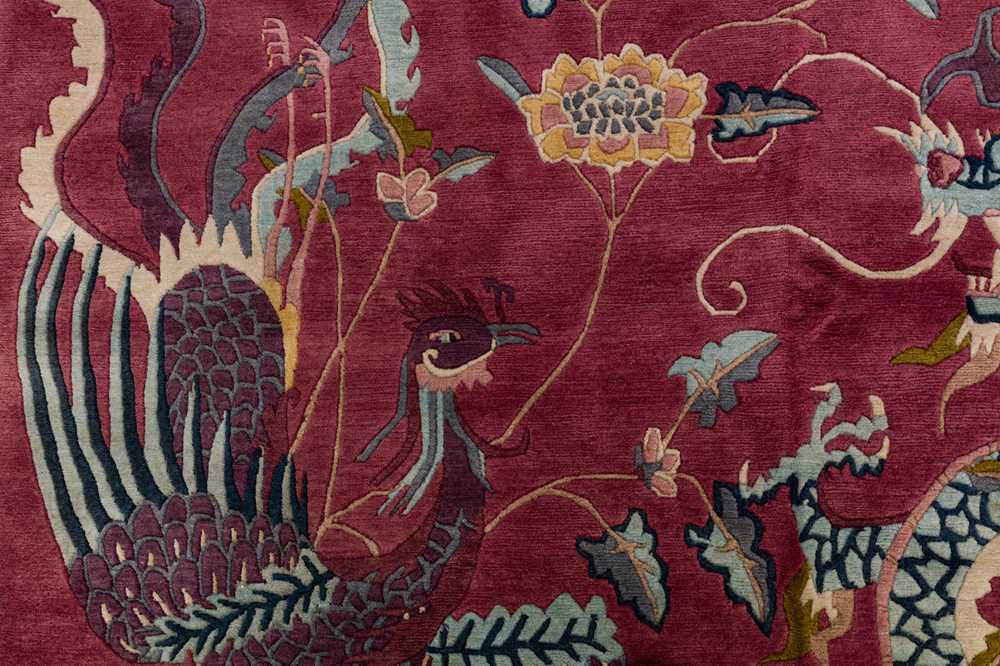 A FINE TIBETAN CARPET - Image 5 of 8