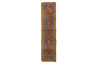 AN ANTIQUE USHAK RUNNER, TURKEY