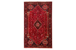 A FINE QASHQAI RUG, SOUTH-WEST PERSIA