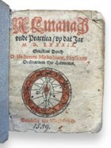 Mithobius (Hector) Almanach unde Practica / up dat Jar M.D. LXXXIX