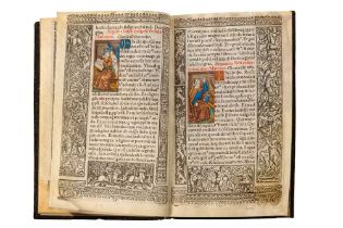 Illuminated Book of Hours on vellum, Paris, Gilles Hardouin, [calendar: 1510-1530],