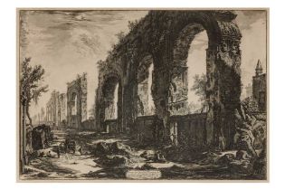 Piranesi (Giovanni Battista) Four views from the Vedute di Roma