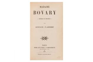 Flaubert. Madame Bovary 2 vol. Paris, 1857