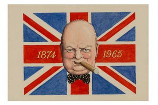§ Aris (Fred) Artist. Churchill
