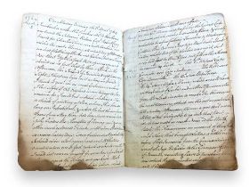 America-. Cator (Joseph) Manuscript account of a journey through North America, 1764