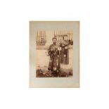 CONSTANTINOPLE, ALBUM OF COSTUME STUDIES & PORTRAITS, 1870s