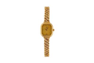 A 9CT GOLD OMEGA LADIES COCKTAIL WATCH, CIRCA 1960s