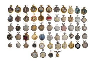 A LARGE GROUP OF POCKET WATCHES