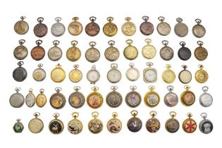 A LARGE GROUP OF MODERN COLLECTORS POCKET WATCHES