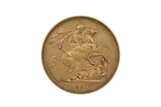 A FULL GOLD SOVEREIGN