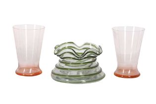 EARLY 20TH CENTURY ART GLASS