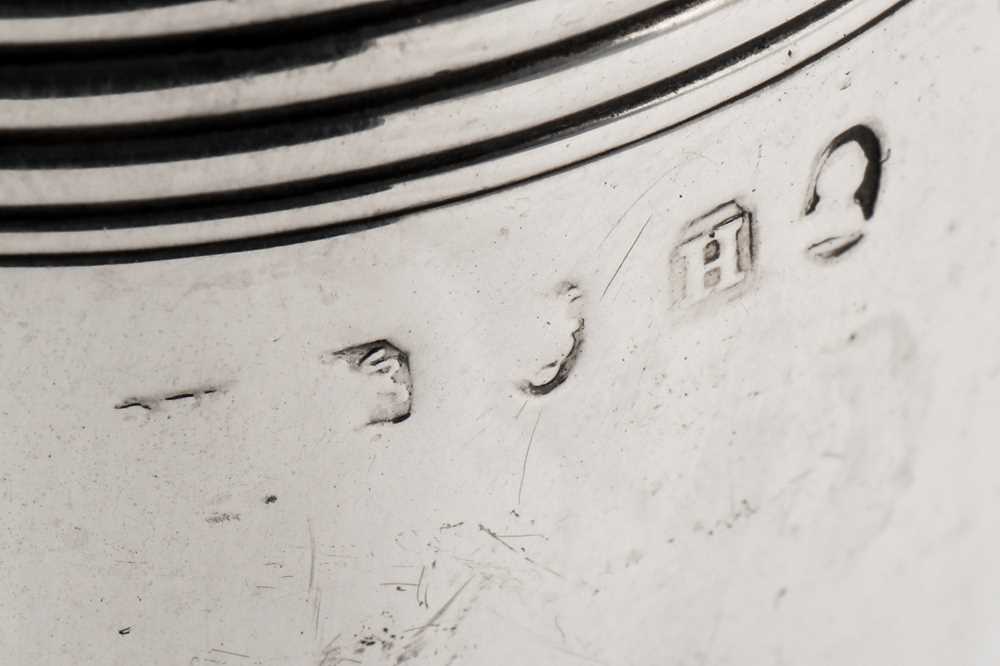 A George III sterling silver small mug, London 1802, maker’s mark obscured View at The Barley Mow Ce - Image 5 of 5