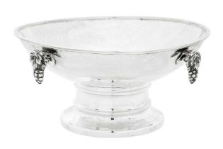 A George VI 'Arts and Crafts' sterling silver bowl, Birmingham 1937 by A E Jones View at The Barley