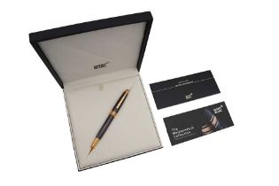A MONTBLANC MEISTERSTUCK 90 YEAR ANNIVERSARY SPECIAL EDITION SOLITAIRE CLASSIQUE ROLLERBALL PEN