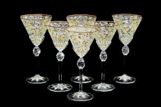 A GROUP OF VENETIAN GLASS