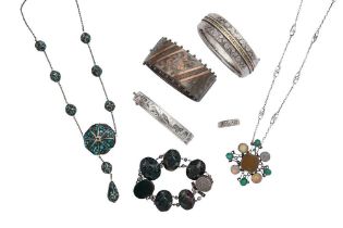 MISCELLANEOUS SILVER JEWELLERY