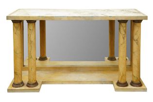 A CLASSICAL STYLE CONSOLE TABLE