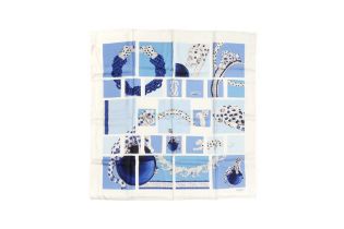 Cartier Jewelled Panther Print Silk Scarf