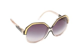 Linda Farrow Round Oversized Sunglasses