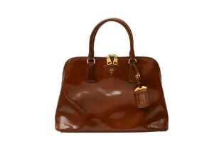 Prada Tabacco Fume Medium Galleria Tote