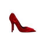 Roberto Cavalli Red Eugenie Heeled Pump - Size 38