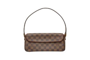 Louis Vuitton Damier Ebene Recoleta Shoulder Bag