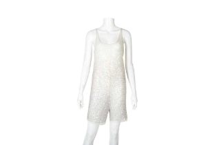 Stella McCartney Ivory Embellished Playsuit