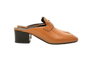 Hermes Marron Havane Paradis Mules - Size 39