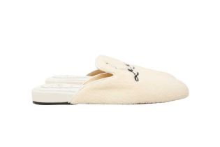 Christian Louboutin White Coolito Donna Slipper - Size 38