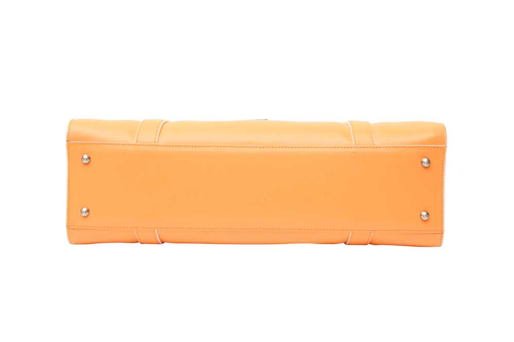 Balenciaga Orange BB Bowler Bag - Image 5 of 6