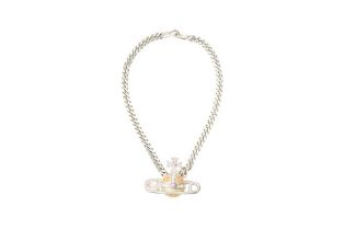 Vivienne Westwood Safety Pin Orb Choker