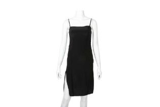 Prada Black Silk Camisole Slip Dress - Size 38