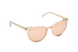 Linda Farrow Rose Gold Cat Eye Sunglasses