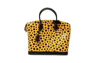 Louis Vuitton x Yayoi Kusama Yellow Infinity Dots Lock It Bag