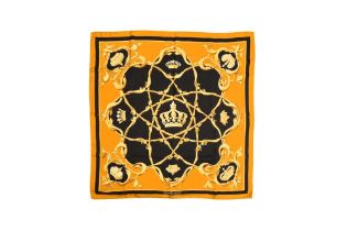 Hermes 'Couronnes' Print Silk Scarf