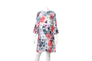 Erdem Floral Silk Elijah Dress - Size 10