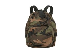 Valentino Green Camouflage Rockstud Backpack