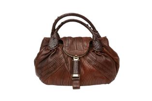 Fendi Brown Medium Spy Bag