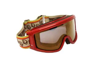 Christian Dior Red Rasta Ski Googles