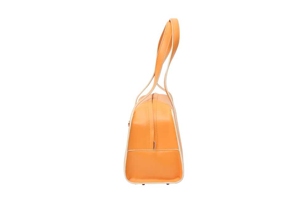 Balenciaga Orange BB Bowler Bag - Image 2 of 6