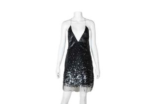 Marc Jacobs Midnight Blue Sequin Mini Dress - Size US 4