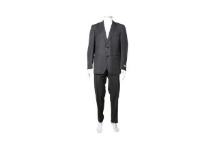 Canali Men's Charcoal Wool Trouser Suit - Size 54