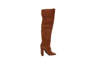 Giuseppe Zanotti Brown Alabama Thigh High Heeled Boot - Size 39