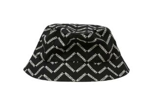 Missoni Black Zig Zag Logo Bucket Hat